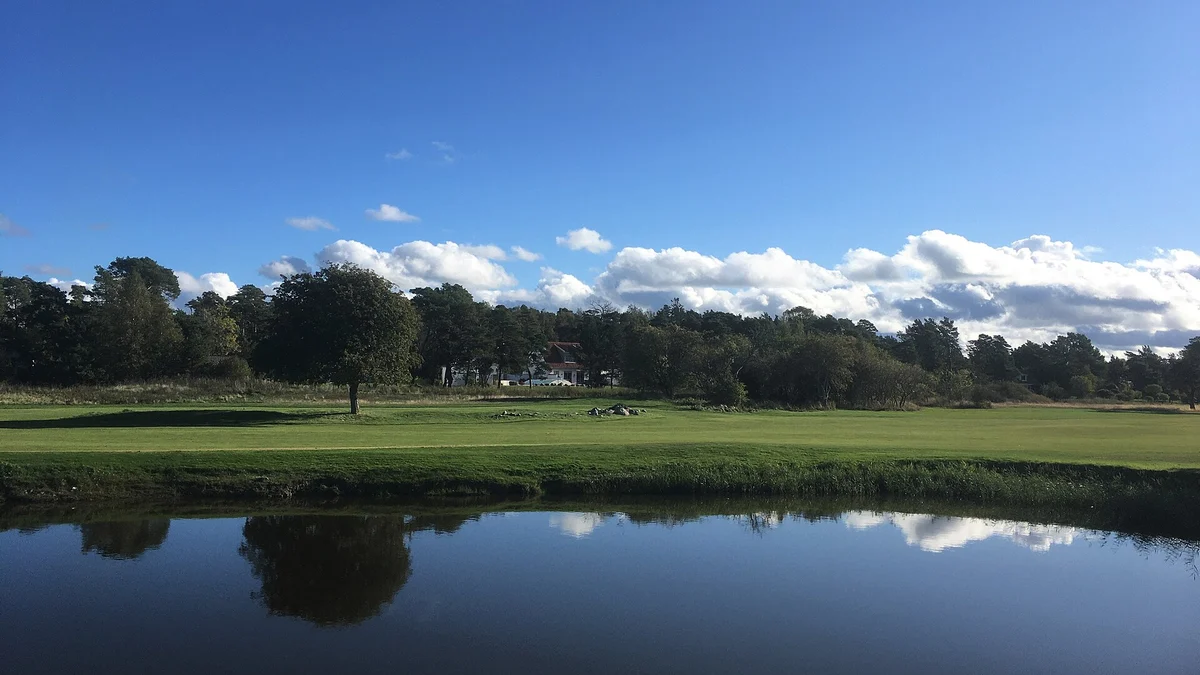 Visby Golfklubbs seasidebana vid Västergarn