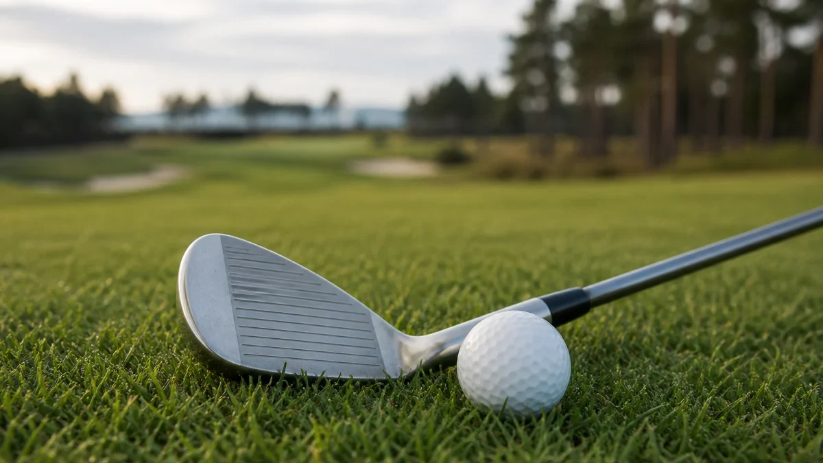 Järnklubbor i golf: förstå loft, längd och träff illustrerad med golfmotiv