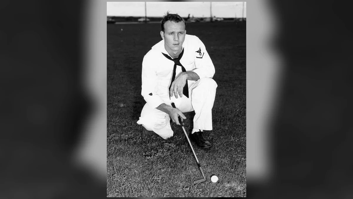 Porträtt av Arnold Palmer