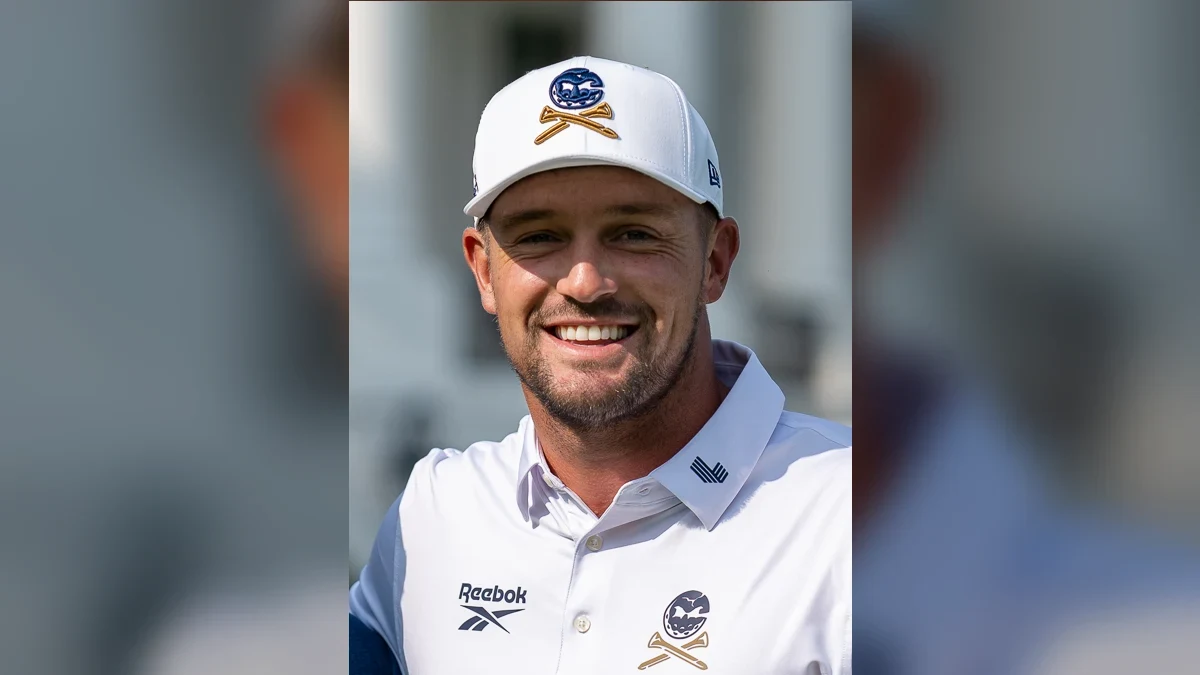 Porträtt av Bryson DeChambeau