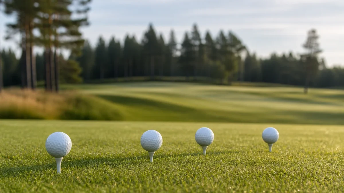 Texas scramble: scramble med tydligare utslagskrav illustrerad med golfmotiv